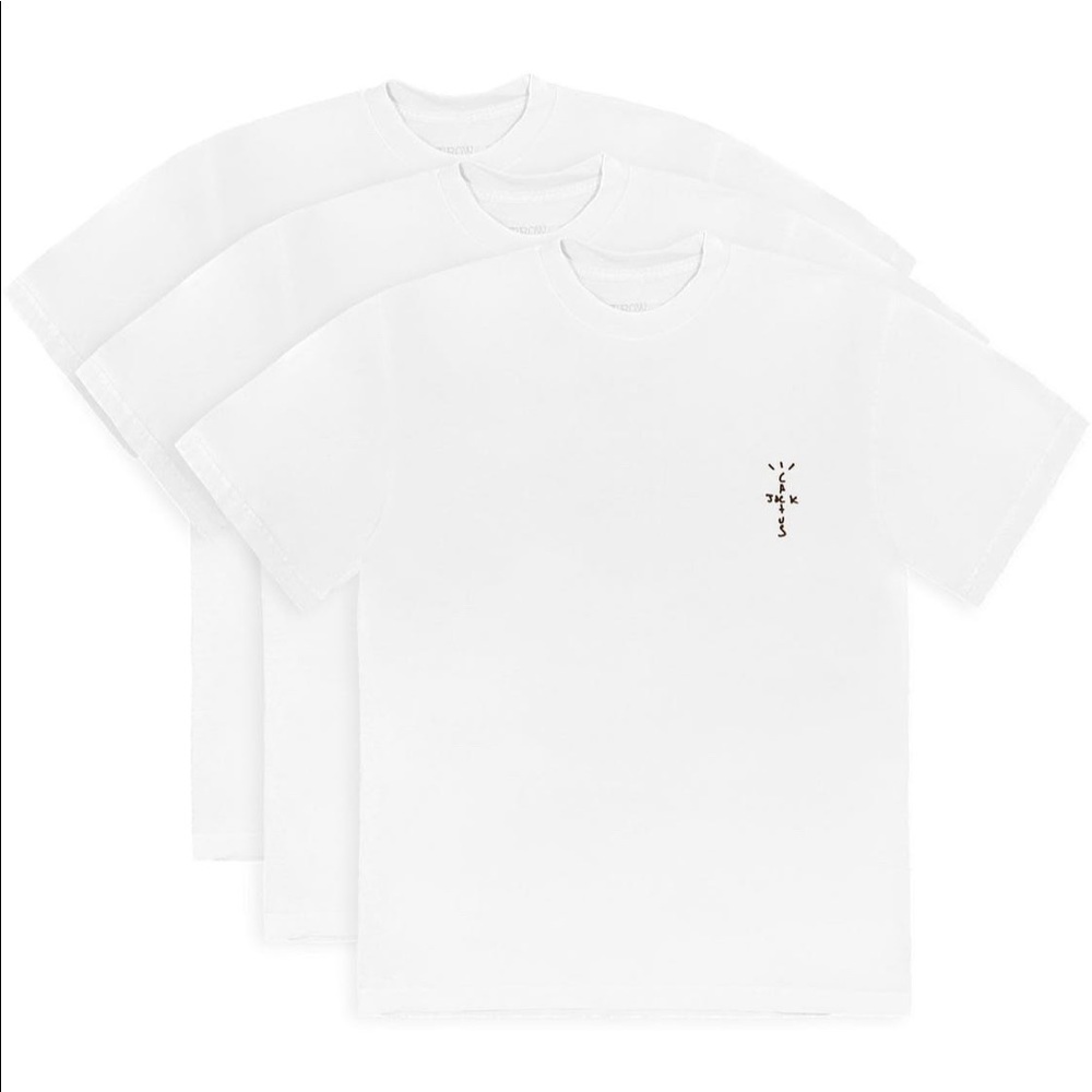 Travis Scott CJ T-shirt 3-pack